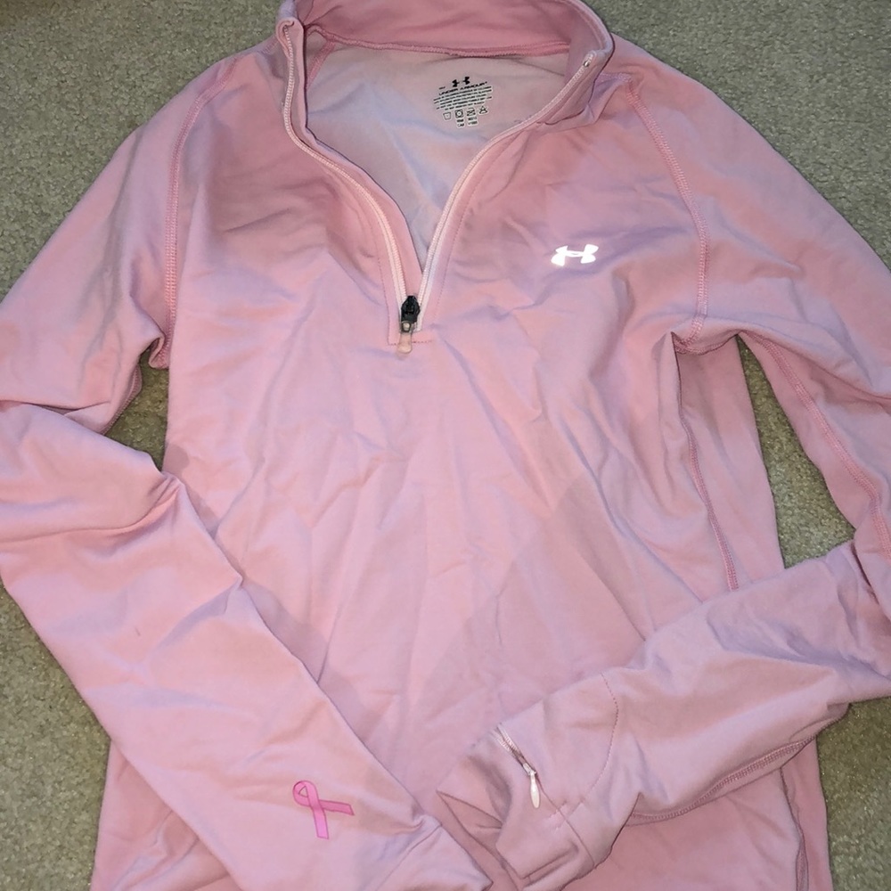 Pink Under Armor Pullover